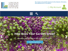 Tablet Screenshot of linclib.org